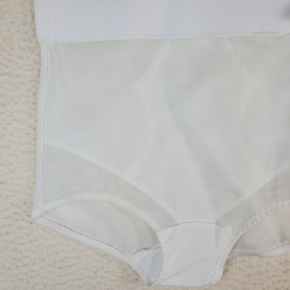 Empire Intimates 2X Girdle‎ Brief Panty White New Vintage Pinup Boudoir Rock - Picture 4 of 8